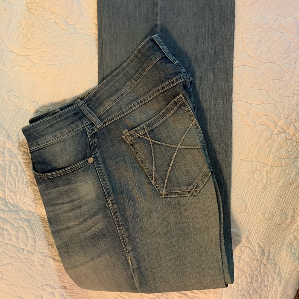 Women’s Ariat trousers starched